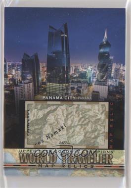 2021 Upper Deck Goodwin Champions - World Traveler Map Relics #WT-264 - Panama City, Panama