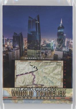 2021 Upper Deck Goodwin Champions - World Traveler Map Relics #WT-264 - Panama City, Panama