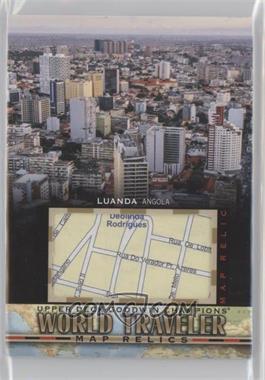 2021 Upper Deck Goodwin Champions - World Traveler Map Relics #WT-272 - Luanda, Angola