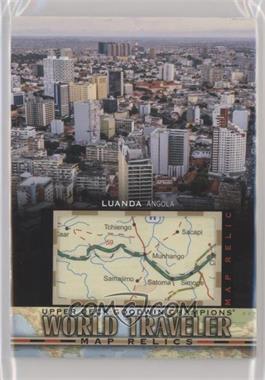 2021 Upper Deck Goodwin Champions - World Traveler Map Relics #WT-272 - Luanda, Angola