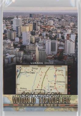 2021 Upper Deck Goodwin Champions - World Traveler Map Relics #WT-272 - Luanda, Angola