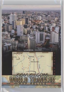 2021 Upper Deck Goodwin Champions - World Traveler Map Relics #WT-272 - Luanda, Angola