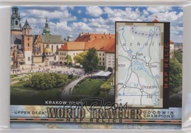 2021 Upper Deck Goodwin Champions - World Traveler Map Relics #WT-281 - Krakow, Poland