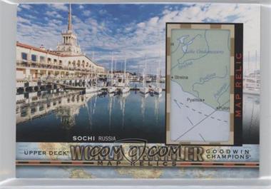 2021 Upper Deck Goodwin Champions - World Traveler Map Relics #WT-305 - Sochi, Russia