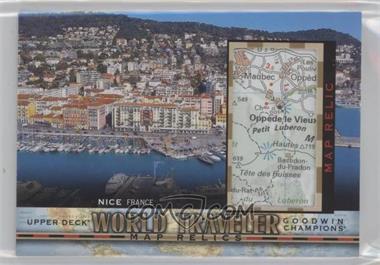 2021 Upper Deck Goodwin Champions - World Traveler Map Relics #WT-307 - Nice, France