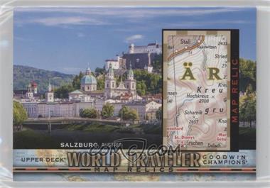 2021 Upper Deck Goodwin Champions - World Traveler Map Relics #WT-311 - Salzburg, Austria