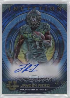 2022-23 Bowman Inception University - Autographs - Blue Foil #BIA-JRD - Jayden Reed /99