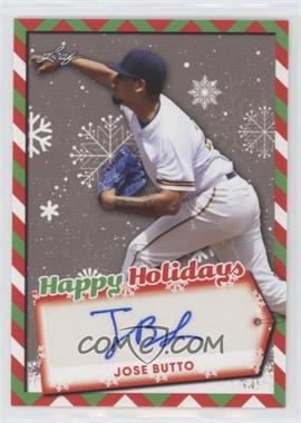 2022 Leaf Holiday Packs - Happy Holidays Autographs #HH-JB2 - Jose Butto [EX to NM]