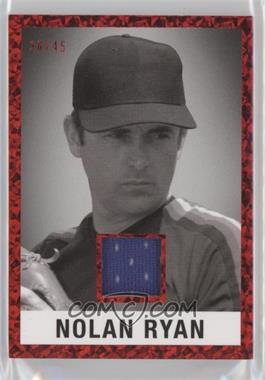 2022 Leaf In The Game Used Sports - 1960 Leaf Memorabilia - Red Pattern #LM-28 - Nolan Ryan /45