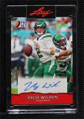 2022 Leaf Pro Set Sports - Base Autographs #PSA-ZW1 - Zach Wilson [Uncirculated]