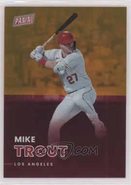 2022 Panini National Convention - [Base] - Orange #41 - Mike Trout /199