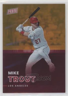 2022 Panini National Convention - [Base] - Orange #41 - Mike Trout /199