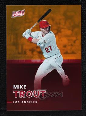 2022 Panini National Convention - [Base] - Orange #41 - Mike Trout /199