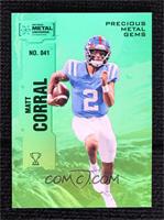 Matt Corral #/10