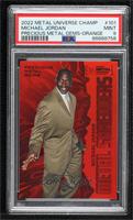 Metal Shredders - Michael Jordan [PSA 9 MINT] #/25