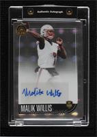 Malik Willis [Uncirculated] #/25