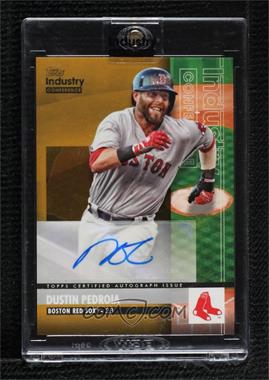 2022 Topps Industry Conference - Autographs - Gold #A-DP - Dustin Pedroia /5 [Uncirculated]