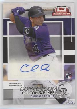 2022 Topps International Trading Card Day - Baseball Autographs #AC-CW - Colton Welker /390