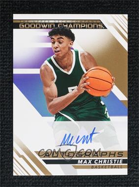 2022 Upper Deck Goodwin Champions - Autographs #A-AX - Max Christie