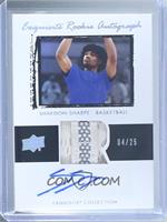 Shaedon Sharpe #/25