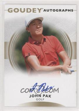 2022 Upper Deck Goodwin Champions - Goudey Autographs #GA-JP - John Pak