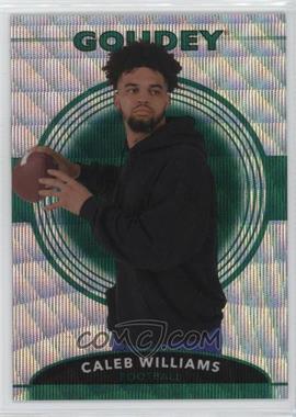 2022 Upper Deck Goodwin Champions - Goudey Platinum - Green Wave #GP17 - Caleb Williams /10