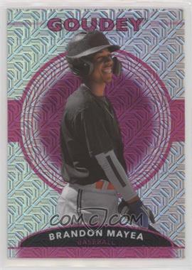 2022 Upper Deck Goodwin Champions - Goudey Platinum - Pink Traxx #GP24 - Brandon Mayea /299