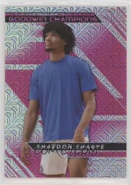 2022 Upper Deck Goodwin Champions - Platinum - Pink Traxx #P21 - Shaedon Sharpe /299