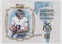 Carson Strong #/5