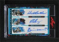 Dick Butkus, Mike Singletary, Brian Urlacher [Uncirculated] #/4