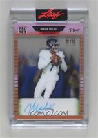 Malik Willis [Uncirculated] #/50