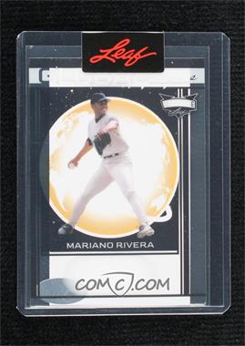2023 Leaf Vibrance - Global Graphs - Pre-Production Proof Clear Unsigned #GG-MR1 - Mariano Rivera /1 [Uncirculated]