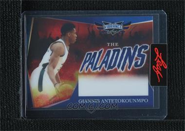 2023 Leaf Vibrance - The Paladins - Pre-Production Proof Blue Prismatic Unsigned #TP-GA1 - Giannis Antetokounmpo /1 [Uncirculated]