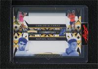 Carlos Alcaraz, Rafael Nadal [Uncirculated] #/1