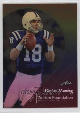 2023 Leaf X Autism Foundation - [Base] #13 - Peyton Manning /1000