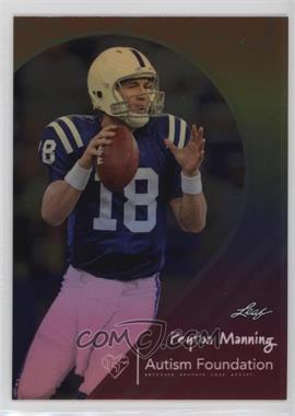 2023 Leaf X Autism Foundation - [Base] #13 - Peyton Manning /1000