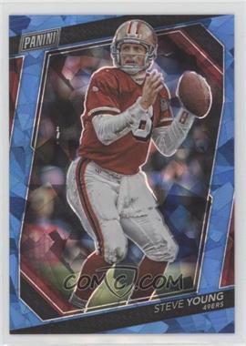 2023 Panini National Convention VIP Gold Pack - [Base] - Blue Sparkle Prizm #7 - Steve Young /149