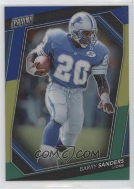 2023 Panini National Convention VIP Gold Pack - [Base] - Blue Yellow & Green Prizm #5 - Barry Sanders /25 [EX to NM]