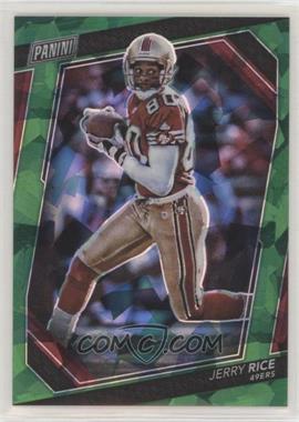 2023 Panini National Convention VIP Gold Pack - [Base] - Green Sparkle Prizm #6 - Jerry Rice /99