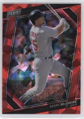 2023 Panini National Convention VIP Gold Pack - [Base] - Red Sparkle Prizm #49 - Mark McGwire /199