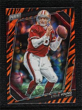 2023 Panini National Convention VIP Gold Pack - [Base] - Tiger Stripes Prizm #7 - Steve Young