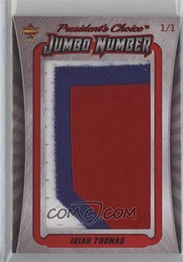 2023 President's Choice Solitaire Series Update - Jumbo Number #_ISTH - Isiah Thomas /1