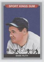 Babe Ruth (Profile, Blue Background)