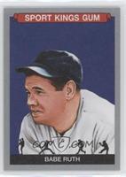 Babe Ruth (Profile, Blue Background)