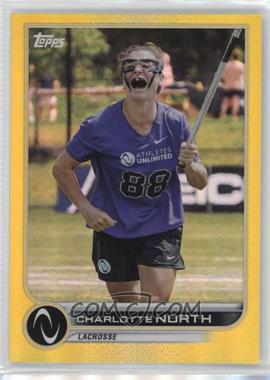 2023 Topps Athletes Unlimited All Sports - [Base] - Gold Foilboard #183 - Charlotte North