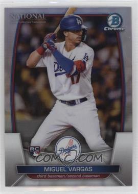 2023 Topps National Convention Wrapper Redemption - Bowman Chrome Baseball #MLB-12 - Veterans and Rookies - Miguel Vargas