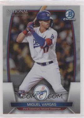 2023 Topps National Convention Wrapper Redemption - Bowman Chrome Baseball #MLB-12 - Veterans and Rookies - Miguel Vargas