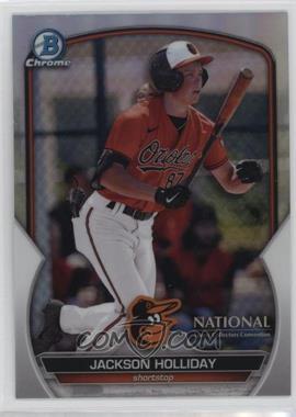 2023 Topps National Convention Wrapper Redemption - Bowman Chrome Baseball #MLB-28 - Prospects - Jackson Holliday