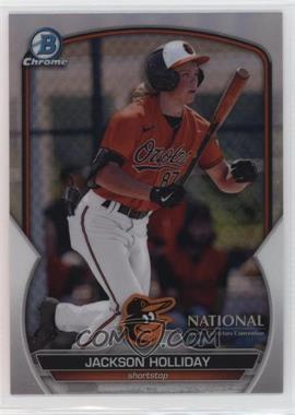 2023 Topps National Convention Wrapper Redemption - Bowman Chrome Baseball #MLB-28 - Prospects - Jackson Holliday