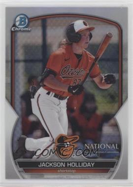 2023 Topps National Convention Wrapper Redemption - Bowman Chrome Baseball #MLB-28 - Prospects - Jackson Holliday